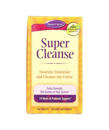 Nature's Secret Super Cleanse - 100 Tablets