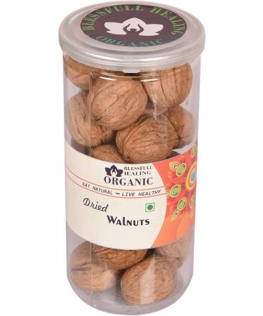 Blessfull Healing Organic Dried Walnuts 300 Gram Airtight Container (Packing May Vary) - Buy Online on GoSupps.com