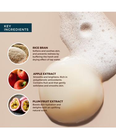 Juara Rice Facial Cleanser | Foaming Face Wash for All Skin Types | Cruelty-Free & Sulfate-Free | 3.3 oz - Buy Online on GoSupps.com