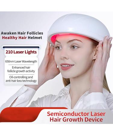 Mavdecll Wireless Hair Growth Cap Red Light Therapy Helmet for Hair Regrowth 210 LLLT 650nm Hair Loss Treatment for Men and Women - Buy Online on GoSupps.com