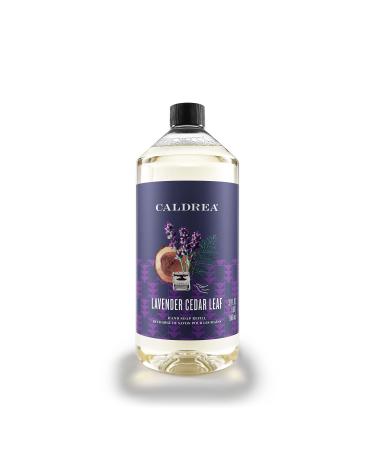Caldrea Hand Soap Refill  Aloe Vera Gel  Olive Oil And Essential Oils To Cleanse And Condition  Lavender Cedar Leaf  32 Oz Liquid hand soap refill
