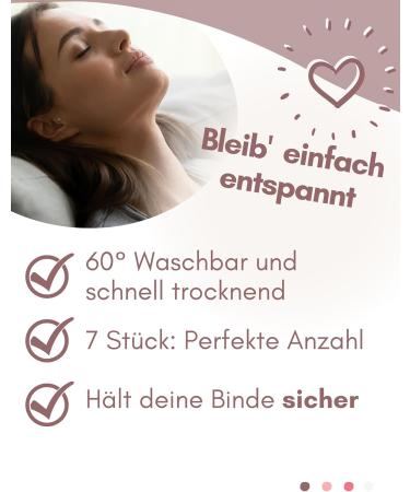 Mrs. Mum Postpartum Underwear Set | kotex Certified | Made in EU | 7 Washable Black Women s Underpants for Caesarean Section | L-XL - Buy Online on GoSupps.com