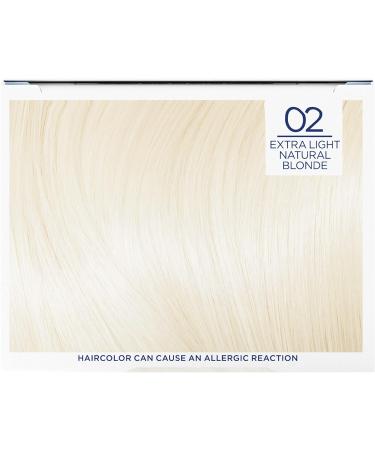 L'Oreal Paris Excellence Creme Hair Color 02 Extra Light Natural Blonde - Gray Coverage for All Hair Types - Pack of 1 - Buy Online on GoSupps.com