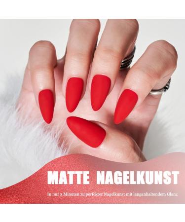  MrCuvaryas Nail Polish Quick Dry Non Toxic Water Based No UV Lamp Top Quality Red Nail Polish No UV Nail Polish for Home Manicure - Buy Online on GoSupps.com