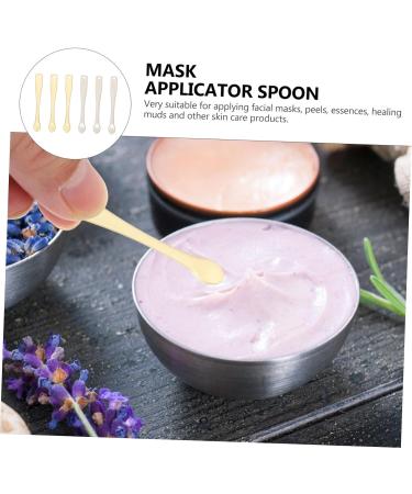 minkissy 6pcs Electroplating Cream Spoon Cosmetic Spoon Mini Makeup Diaper Cream Spatula Spatulas Eye Cream Spoons Foundation Spatula Facial Cream Skin Care Products Zinc Alloy 1 count (Pack of 1) Assorted Color - Buy Online on GoSupps.com