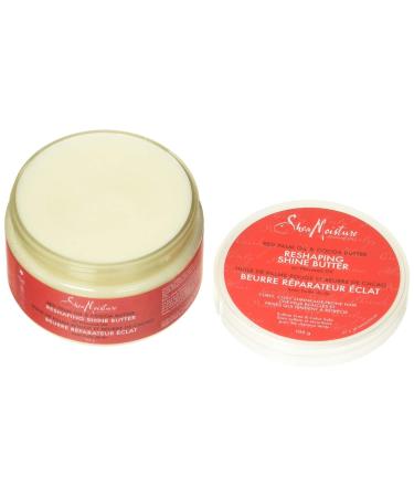 Shea Moisture Red Palm Oil Shine Butter 3.75oz - Nourishing Moisturizer for Healthy Skin & Hair | International Shipping Available - Buy Online on GoSupps.com