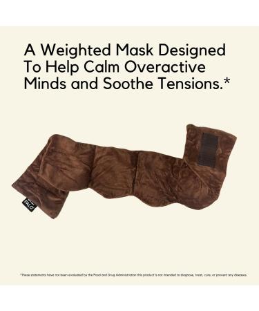PALO Heavy Weighted Eye Face Mask for Pain Relief & Sleep | Clay Beads & Chamomile | International Shipping - Buy Online on GoSupps.com