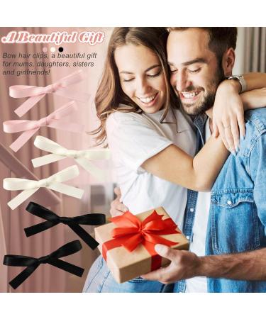 Cute Hair Clips Ribbon Bow Clips Bow Hair Clips Hair Bows for Girls Bow Clips Black Bow Clips Black Ribbon Bows for Hair Bow Clip Hair Pins Hair Bows for Women Girls Hair Accessories - Buy Online on GoSupps.com