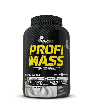 Olimp Sport Nutrition Profi Mass - Weight Gain Chocolate Flavour 1 Pack (1 x 2.5 kg) Chocolate 2.5 kg (1 Pack) - Buy Online on GoSupps.com