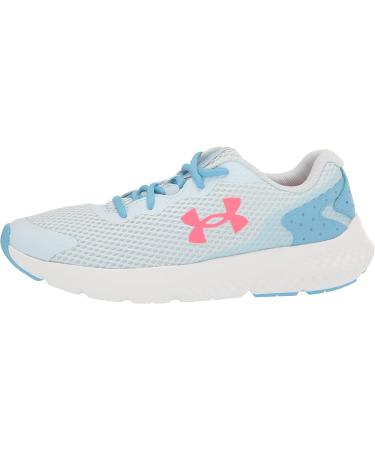 Under Armour Charged Rogue 3 Running Shoe Big Kid (8-12 years) - Halogen Blue/Pink Shock - Buy Online on GoSupps.com