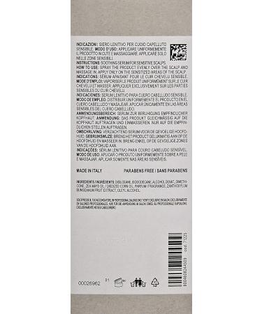 Davines Naturaltech CALMING Superactive Soothing Serum - Irritation Relief for Sensitive Scalps | 3.38 Fl. Oz. - Buy Internationally - Buy Online on GoSupps.com