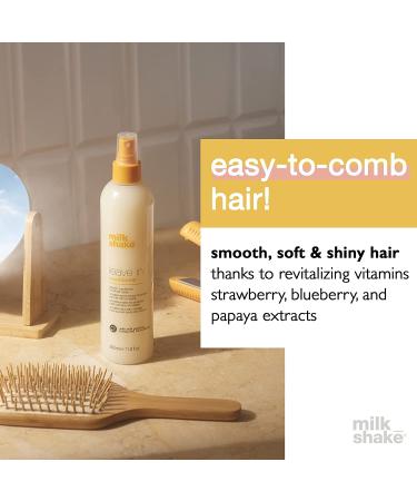 milk_shake Leave-In Conditioner Spray Detangler - Color Protection & Hydration for Natural Hair - Soft & Shiny Straight/Curly Hair - Vanilla Scent - 11.8 Fl Oz - Buy Online on GoSupps.com
