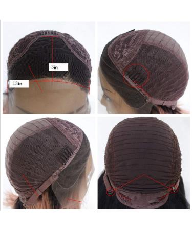 Shop Red Lace Front Wigs | Long Synthetic 150% Density Heat-Resistant 24in Burgundy Lace Wigs - Buy Online on GoSupps.com