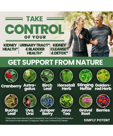 Kidney Support Supplement - Premium Cleanse & Repair Formula - 705mg Pills - 60 Capsules - Buy Online on GoSupps.com