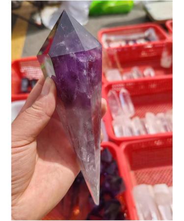 Crystal Tower Natural Amethyst Quartz Cluster Crystal Rod Point Specimen Scepter Power Gemstone Stone Collection (Size : 200-280g) - Buy Online on GoSupps.com