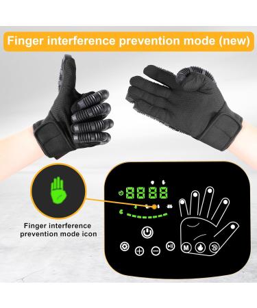 Upgraded heated rehabilitation robot gloves with adjustable three level heating function. Suitable for hand stroke hemiplegia patients for finger rehabilitation training. Right Hand-XL - Buy Online on GoSupps.com
