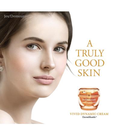 JEU DEMEURE Vivid Dynamic Cream with Peptides & Exosome - Anti-Aging Deep Hydration Glowing Skin - 1.69 fl oz Korean Night Cream for Dry Skin - Buy Online on GoSupps.com