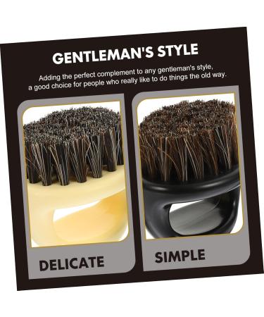 Buy Healeved 4-Piece Men's Mustache & Beard Care Set | Premium Bartkamm Round Combs & Brushes for Grooming | International Shipping Available - Buy Online on GoSupps.com