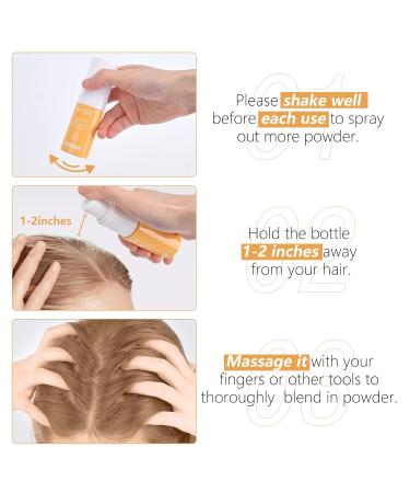 KYDA Mineral Sunscreen Powder for Scalp & Hair - SPF 35 PA++ | Lightweight Non-Greasy Broad Spectrum UV Protection - 0.71 Oz (20g - Buy Online on GoSupps.com