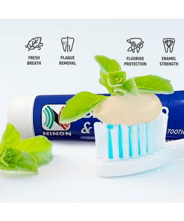 Black Seed & Moringa Toothpaste 6.5oz Each with 100% Deep Cleansing Natural Toothpaste Organic Paste eliminates Bad Mouth Odor Keeping it Refreshing (6.5 Oz (Pack of 1) Black Seed & Moringa 6.5 Fl Oz (Pack of 1) - Buy Online on GoSupps.com