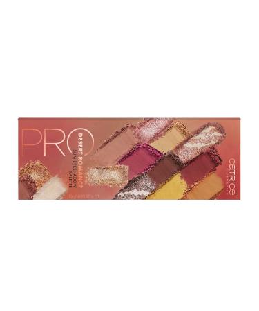 Catrice Pro Desert Romance Slim Eyeshadow Palette - No. 010 Destination Love | 14 Multi-Colored Shades Matte & Metallic Vegan & Nanoparticles Free | International Shipping Available - Buy Online on GoSupps.com