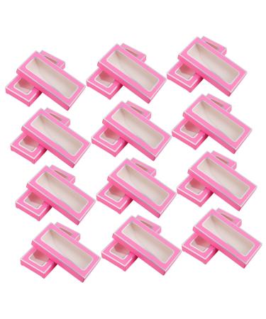 Mipcase 30pcs False Eyelash Box False Eyelashes Eyelash Organizer False Eyelash Case Eyelash Storage Case Packing Box Fake Eyelashes Paper