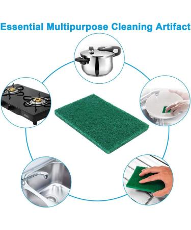 16 Pack Scrub Sponge Heavy Duty General Purpose Scouring Pad - Buy Online on GoSupps.com