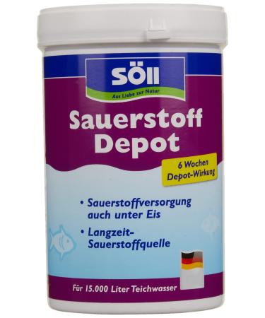 S ll 82716 Oxygen Depot Tabs Pond Care Medal 30 Tabs with 6-week oxygen depot-long-term oxygen source in tablet form Ideal when fishing in winter in the garden pond 30 tabs for 15 000 liters of single - Buy Online on GoSupps.com
