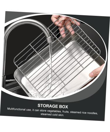 Alipis 1 Set Tray Supplies Non-Stick Baking Drain Home Kitchen Multipurpose Rack Holder Dumpling Storage Assorted Color 27X21.2X5CM - Buy Online on GoSupps.com