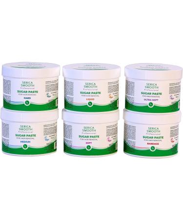 Serica Smooth Professional Sugar Paste Wax for Depilation Ultra Soft 750g - Buy Online on GoSupps.com