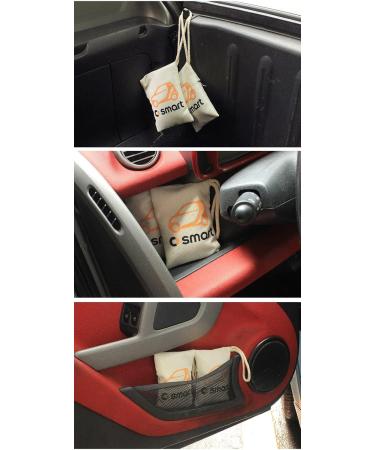 Premium Bamboo Coal Odor Absorber for Smart Fortwo & Forfour - Bralem 1 Piece Air Freshener - Buy Online on GoSupps.com