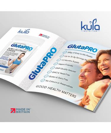 GlutaPRO Pure L Glutamine Powder 300g - Muscle Growth & Gut Health Support - Buy Online on GoSupps.com