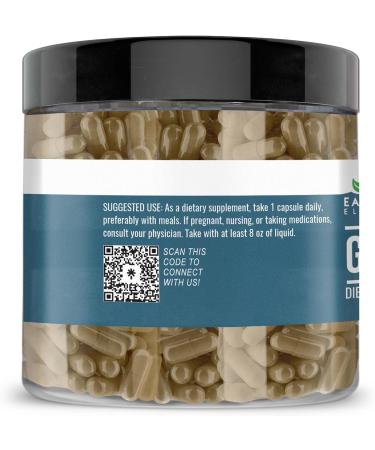 Earthborn Elements Ginkgo Biloba 200 Capsules Pure & Undiluted No Additives 200 Count (Pack of 1) - Buy Online on GoSupps.com