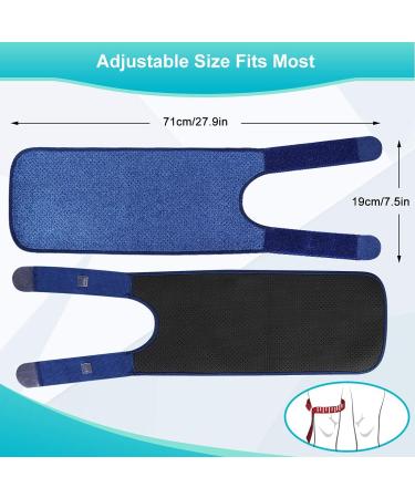 Thigh Support Bandage for Strains | Compression Thigh Tape with Velcro Fastener for Men & Women - Buy Online on GoSupps.com