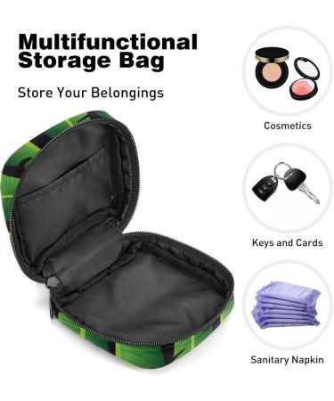 Womens Bonds Storage Pockets - Portable Period Kit with Banana Leaf Print | Stylish Feminine Product Bag for Girls - Buy Online on GoSupps.com