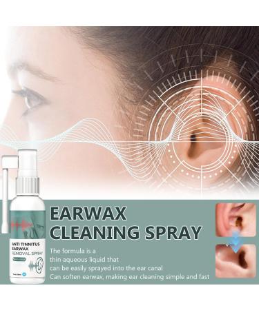 Hearing Restoration Spray Anti Tinnitus Earwax Removal Spray Earwax Cleaning Spray Tinnitus Spray for Ear (2PCS) - Buy Online on GoSupps.com