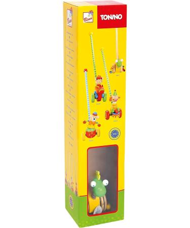 Bino World of Toys Sliding Radue Dinosaurs - Colorful Wooden Sliding Bike for Kids Aged 2+ Robust Dino Design - Buy Online on GoSupps.com