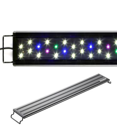 AQUANEAT LED Aquarium Light Full Spectrum Fish Tank Light 12" 20" 24" 30 36" 48" Multi-Color Fresh Water Light 18"-24"