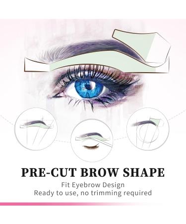 Beauty7 Cold Wax Strips for Eyebrows - Pain-Free & Precise Hair Removal with Chamomile Oil | International Shipping - Buy Online on GoSupps.com