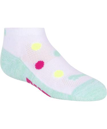 PUMA Kids' 6 Pack Low Cut Socks 7-8.5 - Bright Combo | Comfortable and Durable - Buy Online on GoSupps.com