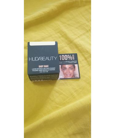 HUDA BEAUTY Original | Easy Bake | Loose Baking & Setting Powder | Loose Makeup Setting Powder | 20g | PEACH PIE, 20 g (Pack of 1)