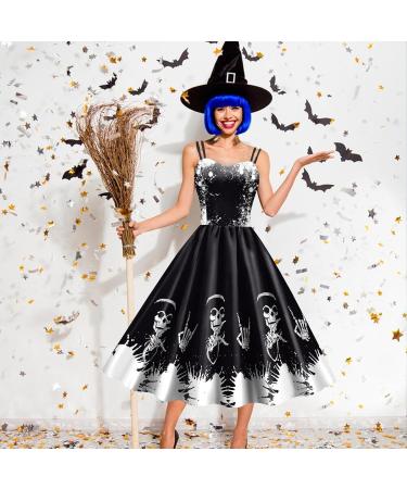 Shakven Halloween Dresses | Costume Outfits for Halloween | Halloween Mardi Gras Carnival Dress for Girls M With 1-1012 - Buy Online on GoSupps.com