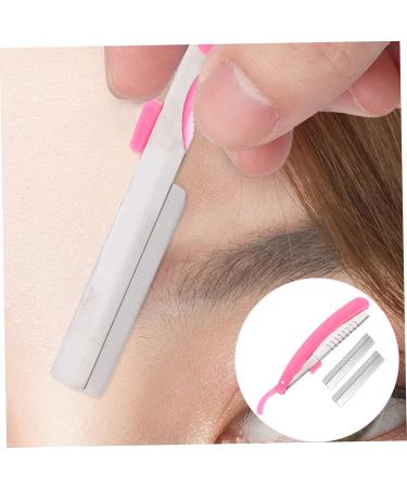 Beavorty Eyebrow & Beard Trimming Tool Set - 2 Plastic Shavers for Precision Hair Cutting in Various Colors - 20x1.6x0.7cm - Buy Online on GoSupps.com