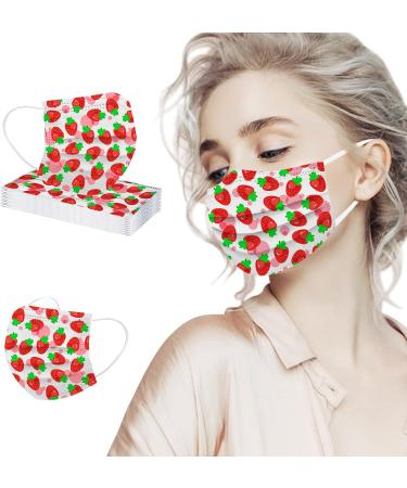 10PC Adults 3 Ply Disposable_Face_Mask Breathable Elastic Earloops for Men Women Daliy Use - Buy Online on GoSupps.com