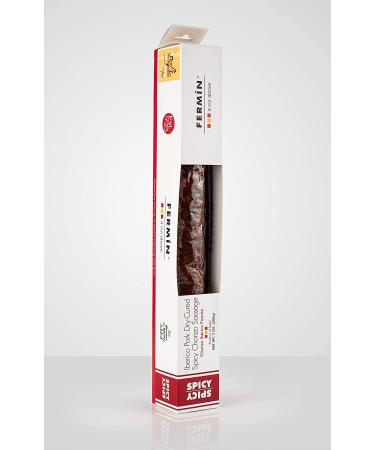 Fermin Spicy Chorizo Iberico Sausage 7oz (2 Pack) - Authentic Spanish Flavor - Buy Online on GoSupps.com