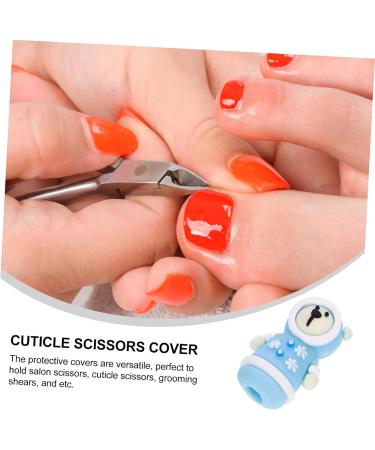 minkissy Cuticle Nipper Protective Cap Manicure Tools Pliers Cat Paw Silica Gel Cuticle Protector - Buy Online on GoSupps.com
