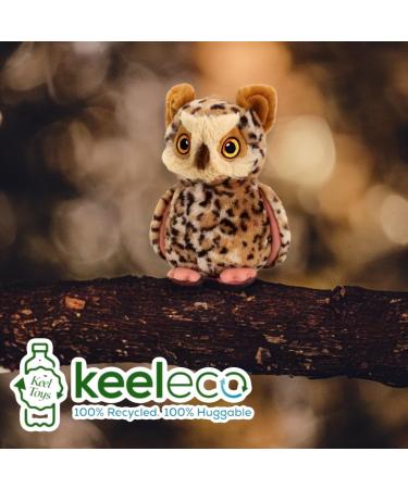 Deluxe Paws Plush Eco Toy - Cuddly Owl | 100% Recycled Materials - Buy Online on GoSupps.com