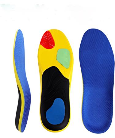 Buy ThreeH Shoe Inserts for Plantar Fasciitis & Flat Feet | High Elasticity Shock Absorbing Insoles for Men (Size 9-10.5) - Perfect for Running & Standing All Day - Buy Online on GoSupps.com