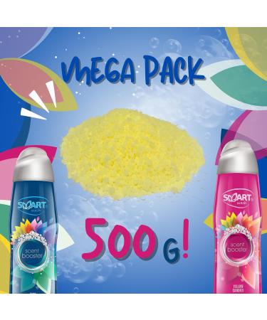 Smart Wash PARFUM 500g - Scent Booster & Fragrance Beads for All Textiles Including Sports Clothing | Long-Lasting Mild Fragrance of Pink Flowers & Yellow Candies - Buy Online on GoSupps.com