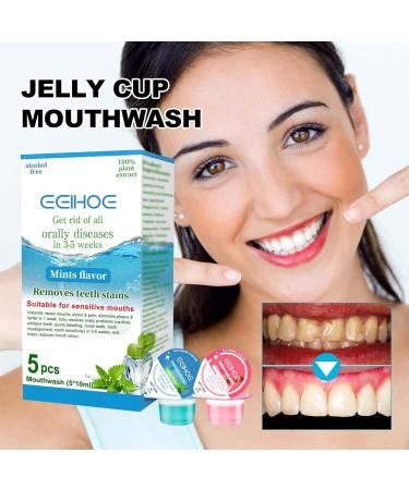 Oralheal Mouthwash Jelly Cup - Restoring Teeth & Mouth Health | Fivfivgo 1PC - International Shipping Available - Buy Online on GoSupps.com